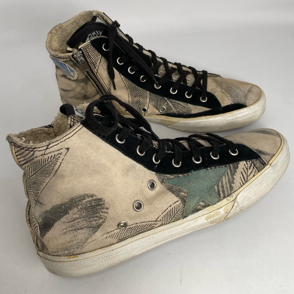 Golden Goose Hi top canvas Sneakers size 41/US 8 men
